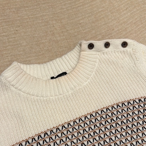 Talbots Multicolor Striped Women's Sweater‎ - Picture 5 of 7